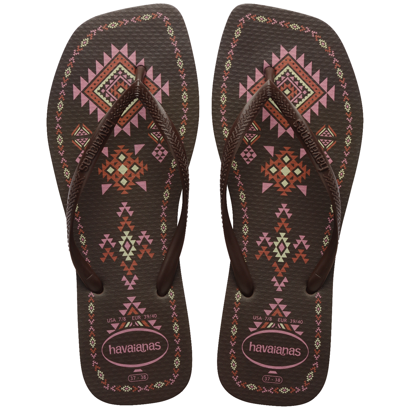 Chinelo Havaianas Slim Square Spirit