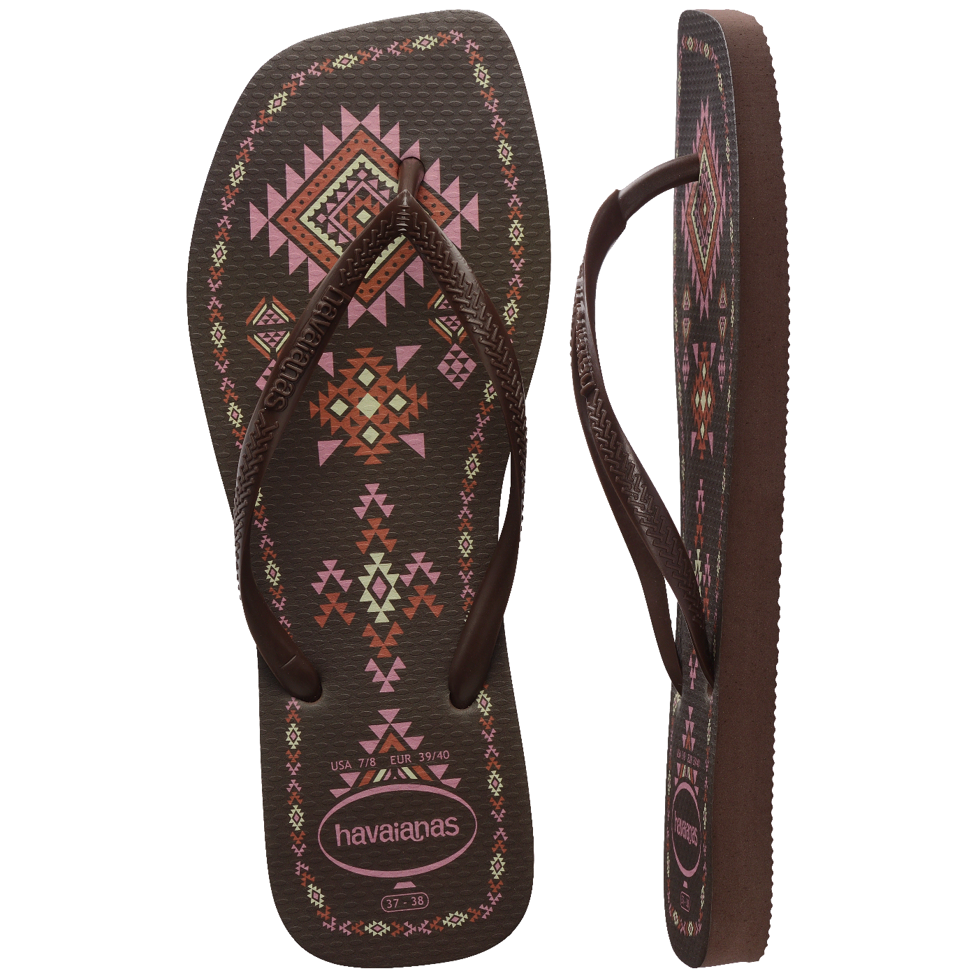 Chinelo Havaianas Slim Square Spirit
