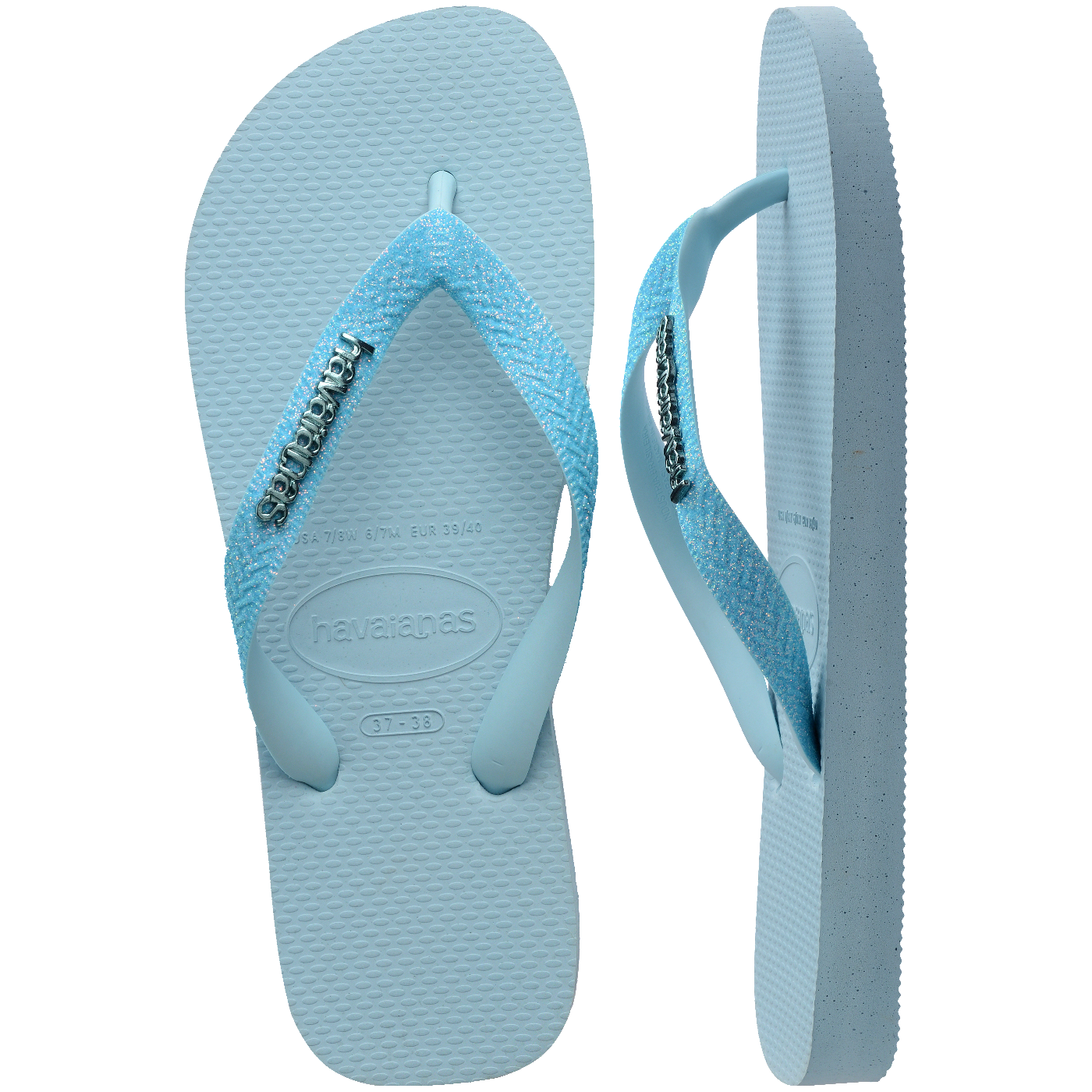 Chinelo Havaianas Top Glitter
