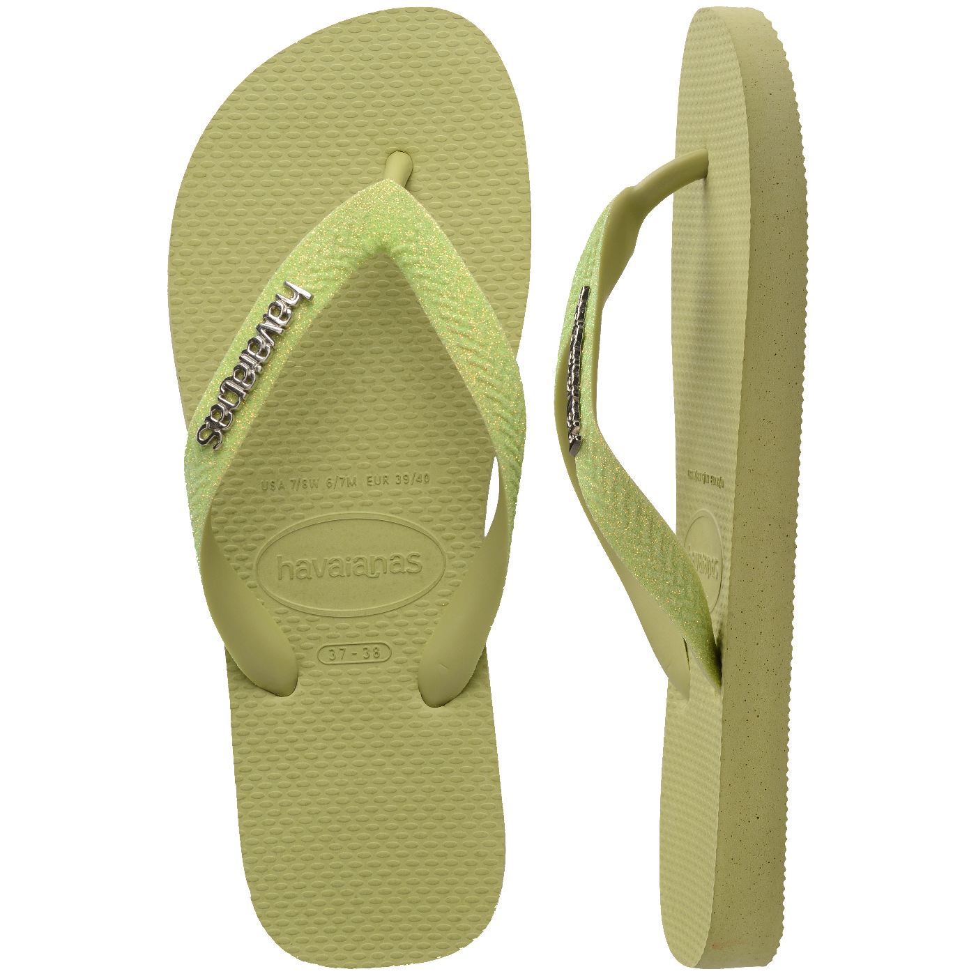 Chinelo Havaianas Top Glitter