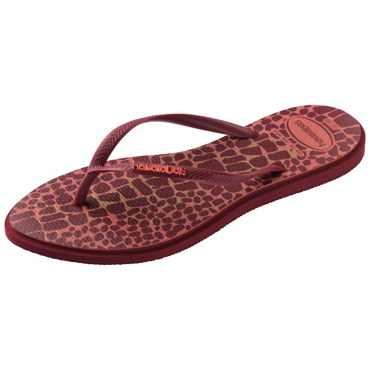 Chinelo Havaianas Slim Point Trendy