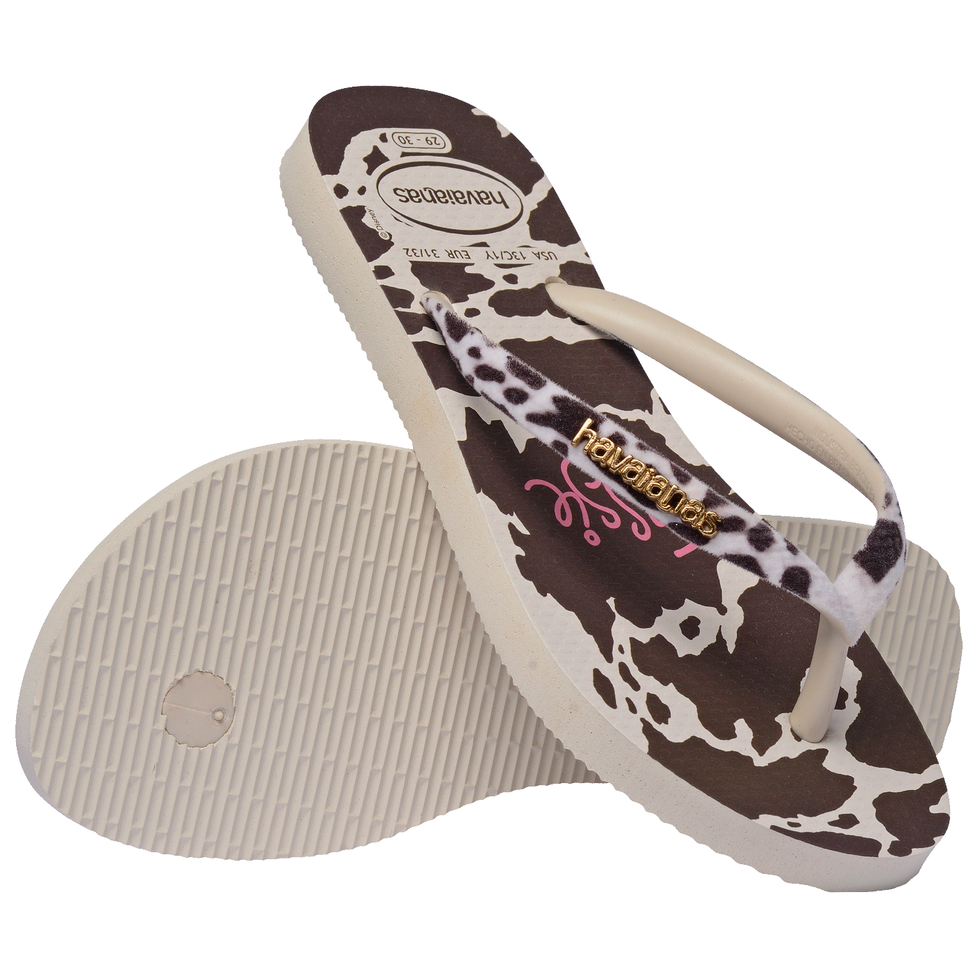 Chinelo Havaianas Infantil e Adulto Slim Disney Trendy Jessie