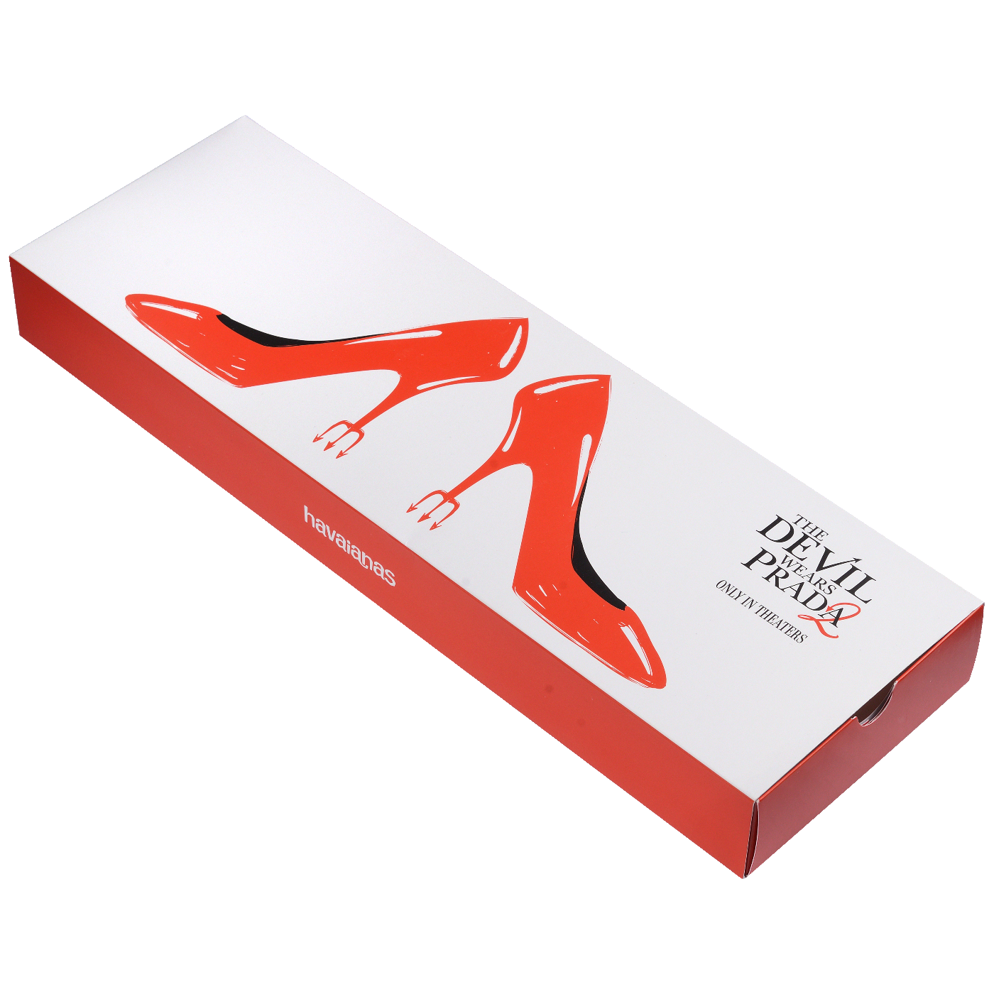 Chinelo Havaianas Slim Square Diabo Veste Prada