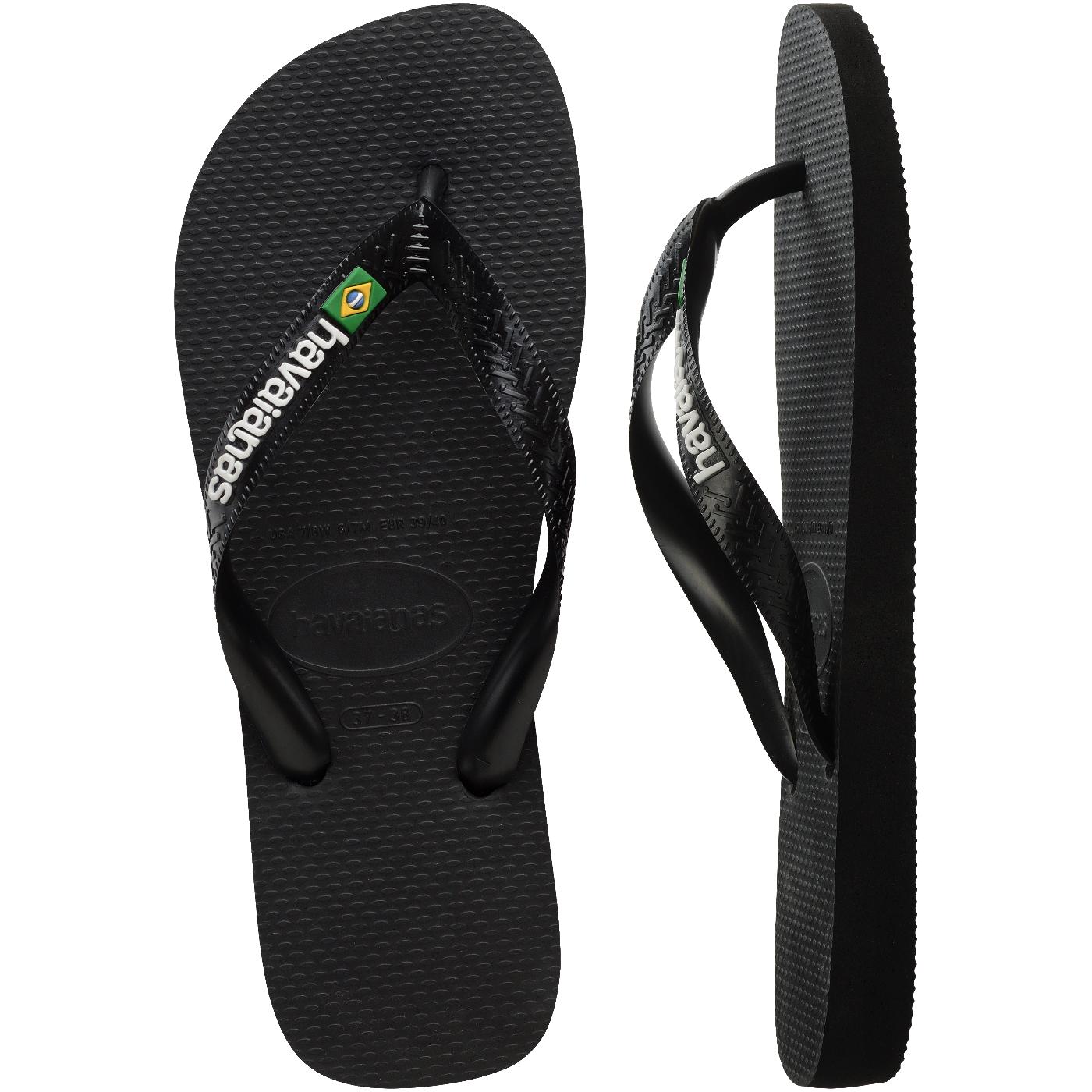Chinelo Havaianas Brasil Logo Infantil