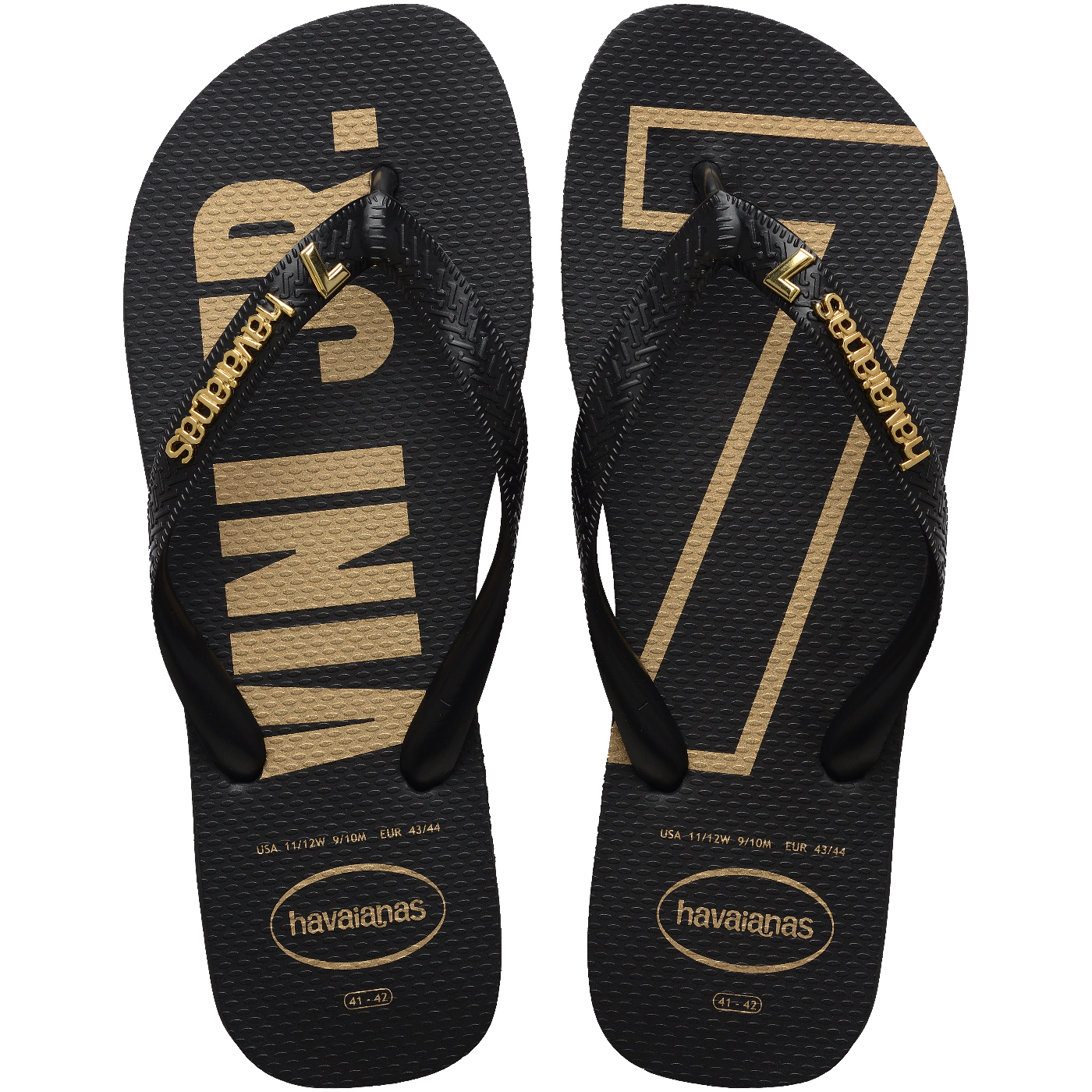 Chinelo Havaianas Top Vini Jr Golden