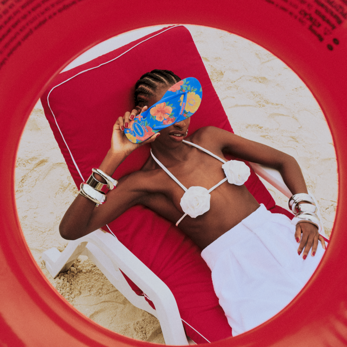 Chinelo Havaianas Slim Summer Bliss