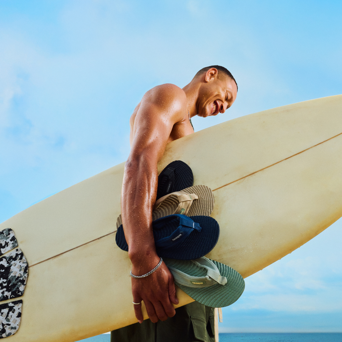 Chinelo Havaianas Surfer Coast