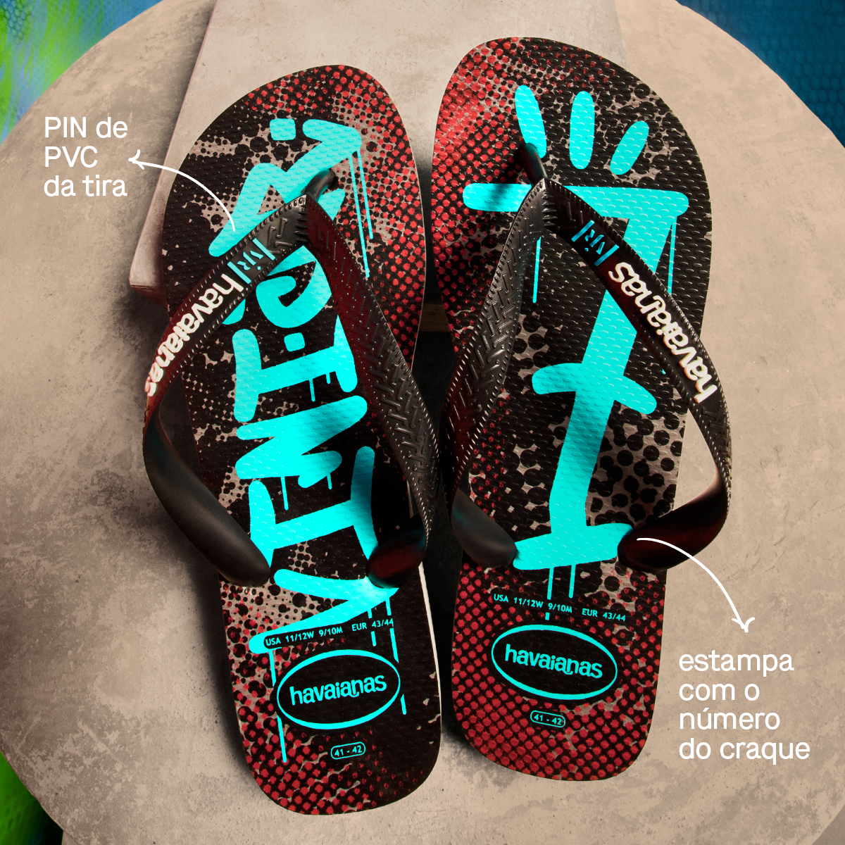 Chinelo Havaianas Top Vini Jr