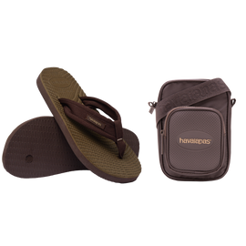 Kit Havaianas para Presente: Chinelo Surfer Coast + Shoulder Bag Color II