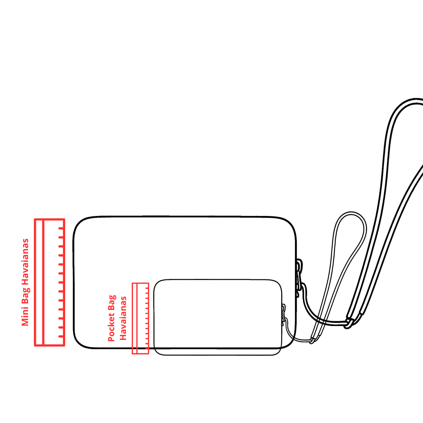 Pocket Bag Havaianas Charm