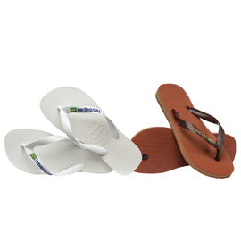 Kit Havaianas: Brasil Logo Arroz com Feijão