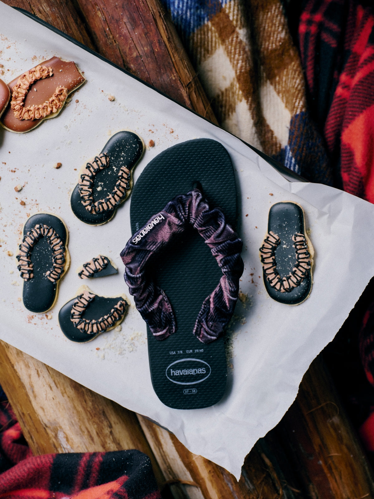 Chinelo Havaianas Top Scrunchie
