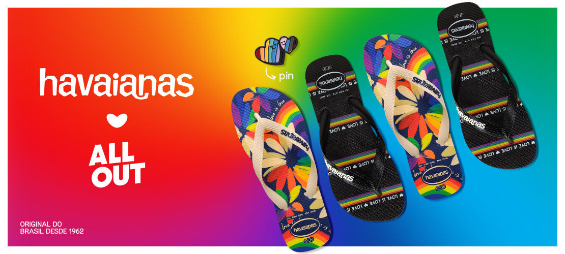 Banner Havaianas Pride