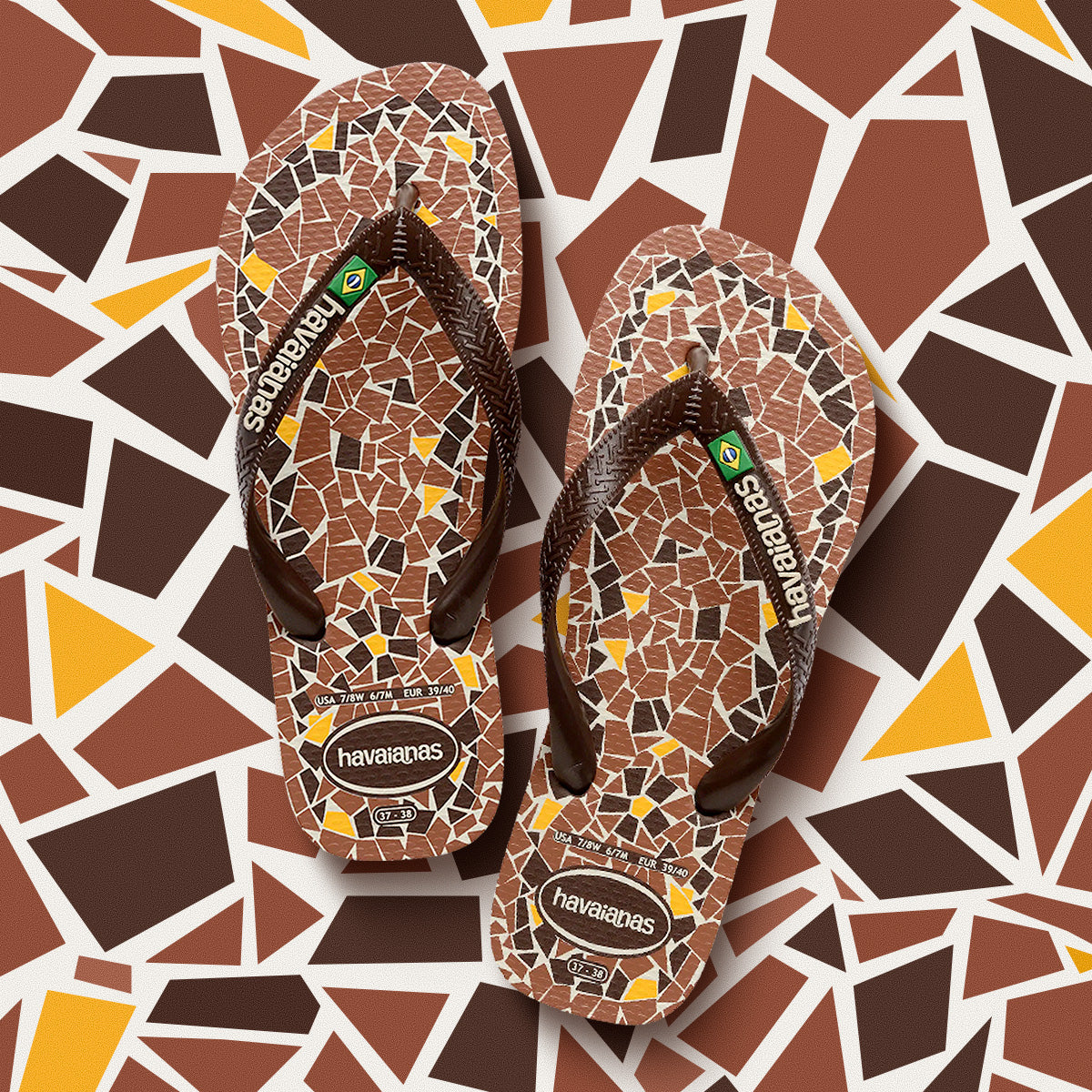 Chinelo Havaianas Top Caquinhos
