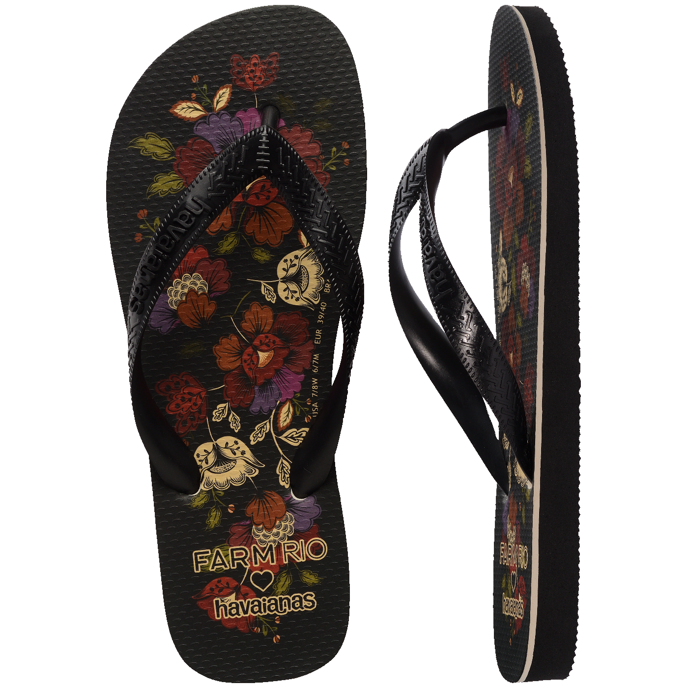 Chinelo Havaianas Farm Flor de Fita