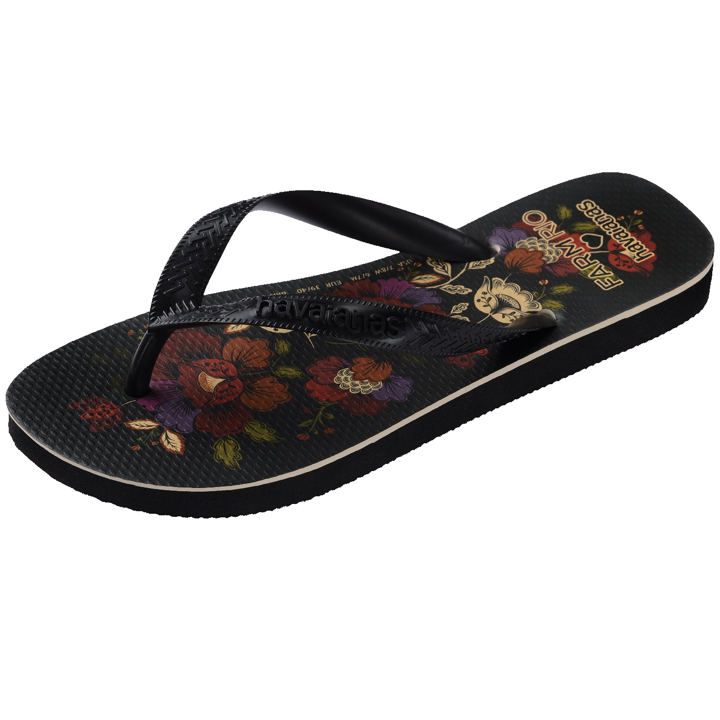 Chinelo Havaianas Farm Flor de Fita