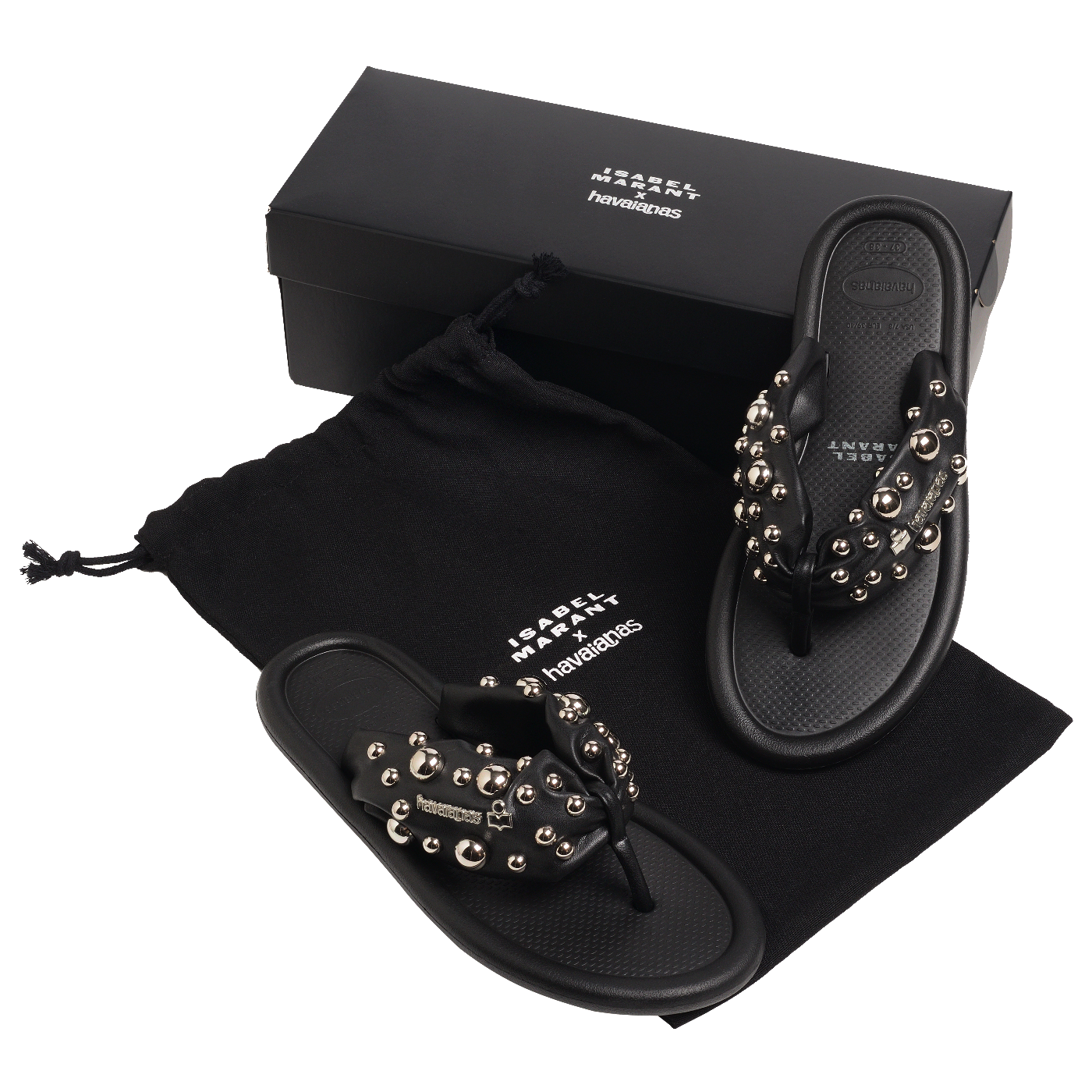 Chinelo Havaianas Isabel Marant Maxi Puffed