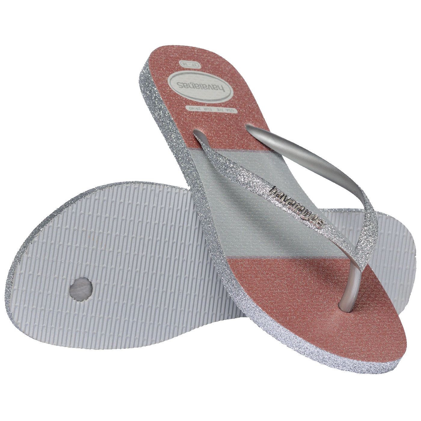 Chinelo Havaianas Slim Glitter Glam