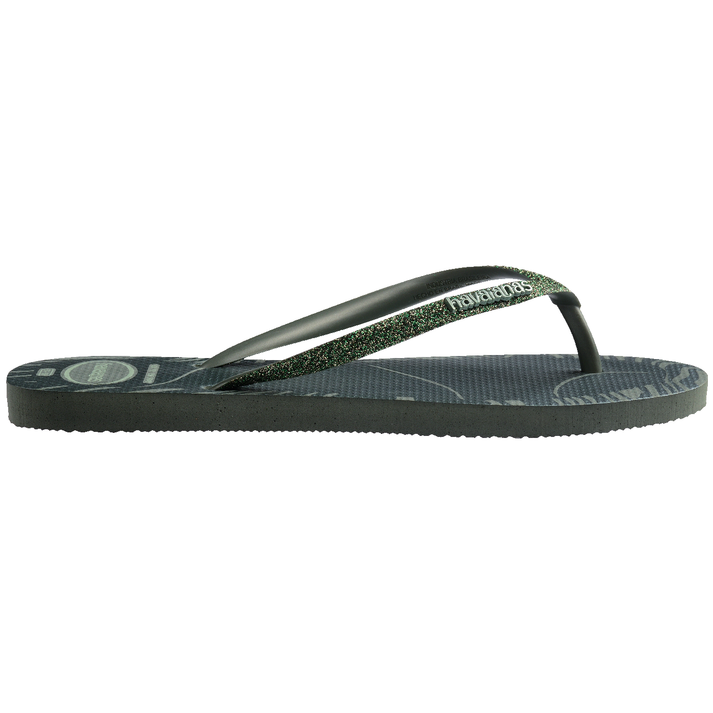 Chinelo Havaianas Slim Glitter Edge