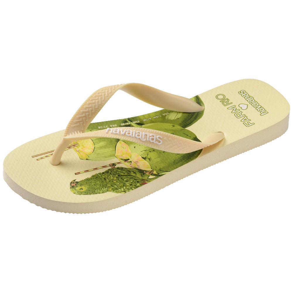 Chinelo Havaianas Farm Top Papacocos