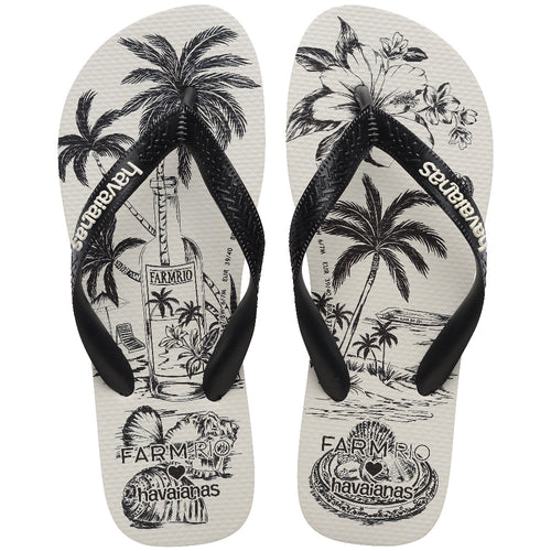 Chinelo Havaianas Farm Top Praia Poesia