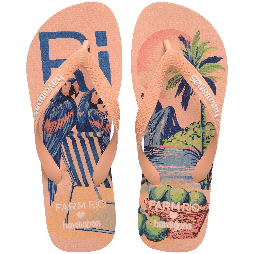 Chinelo Havaianas Farm Top Praia Relax