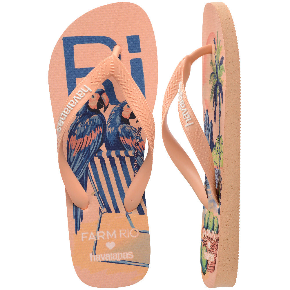 Chinelo Havaianas Farm Top Praia Relax