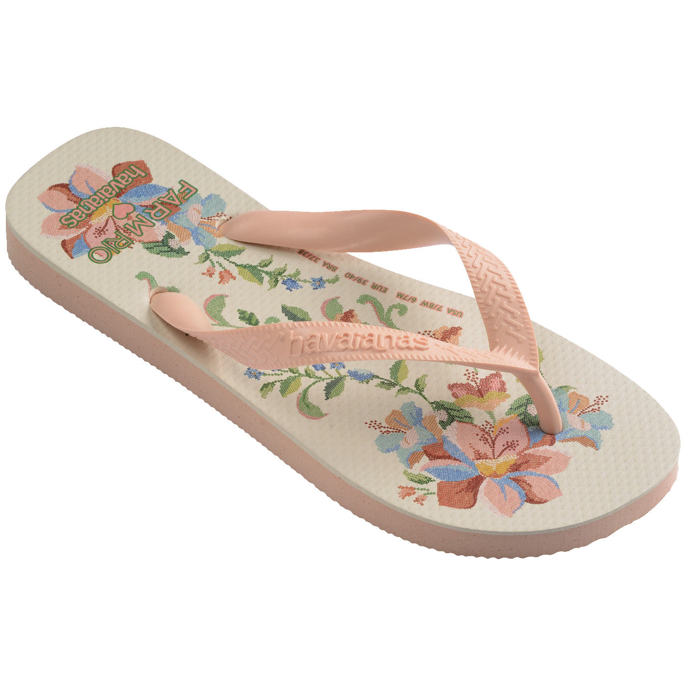 Chinelo Havaianas Farm Brisa Serena