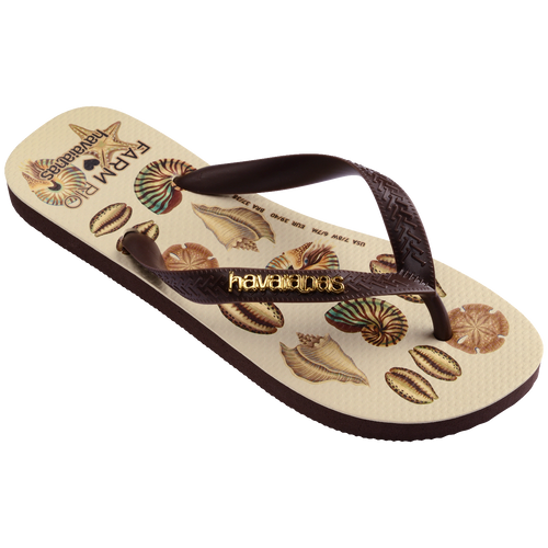 Chinelo Havaianas Farm Conchas