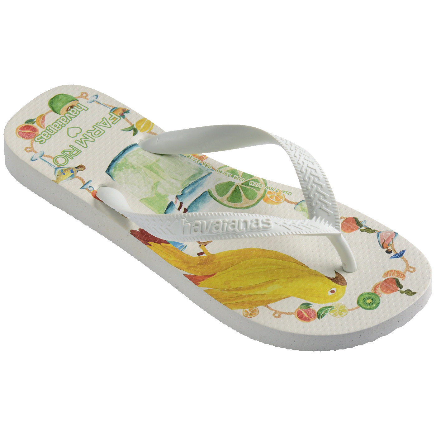 Chinelo Havaianas Farm Coquetel
