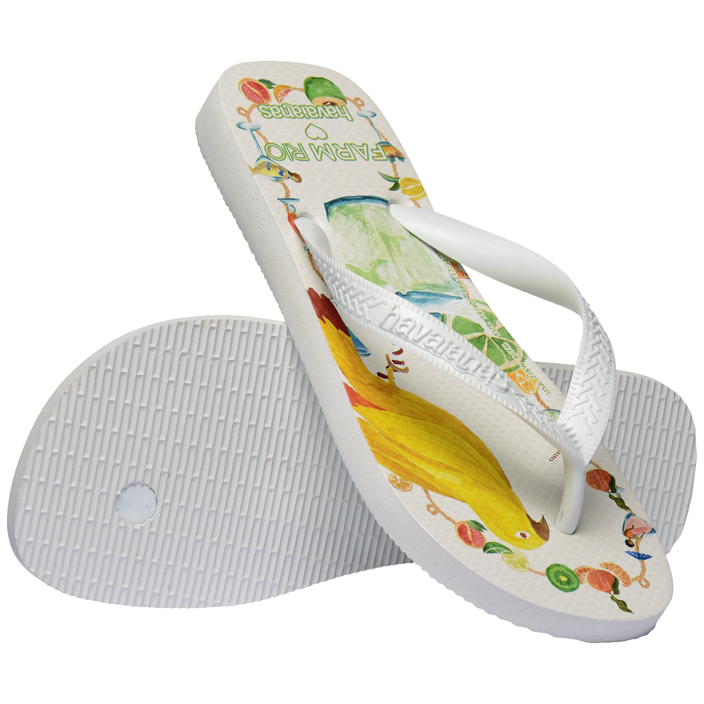 Chinelo Havaianas Farm Coquetel