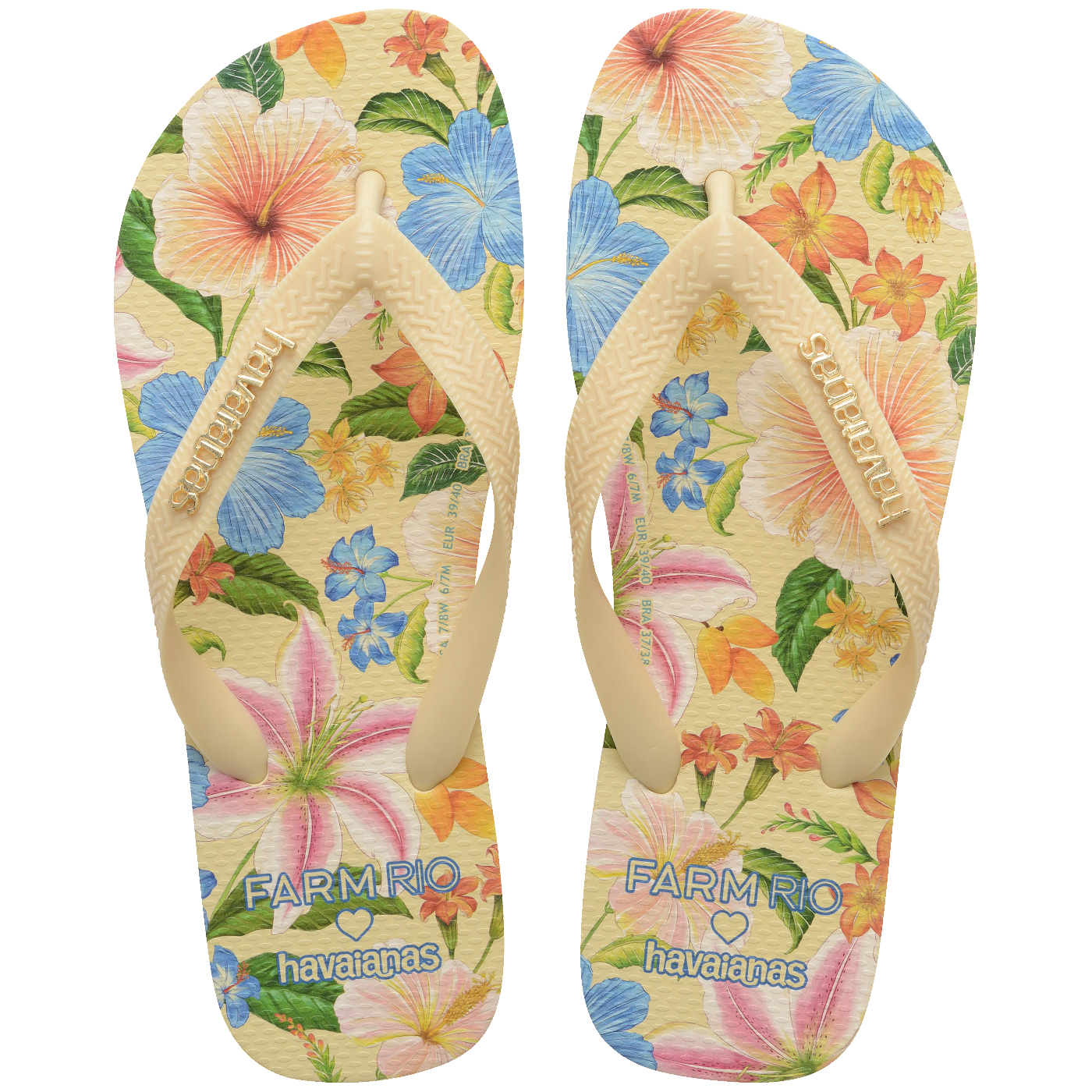 Chinelo Havaianas Farm Flor de Praia