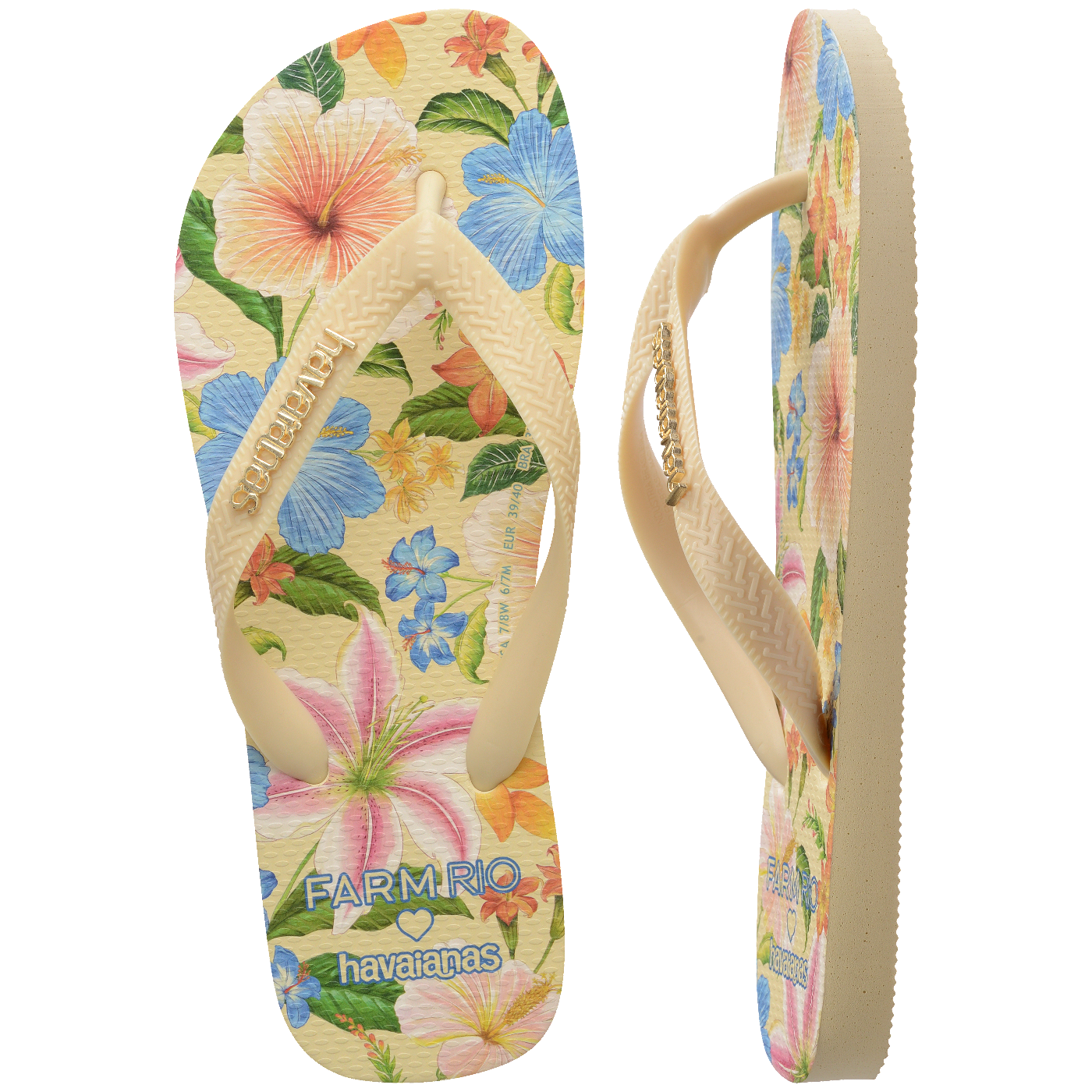 Chinelo Havaianas Farm Flor de Praia