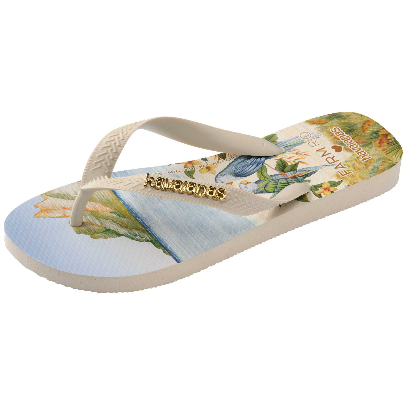 Chinelo Havaianas Farm Rio Antigo
