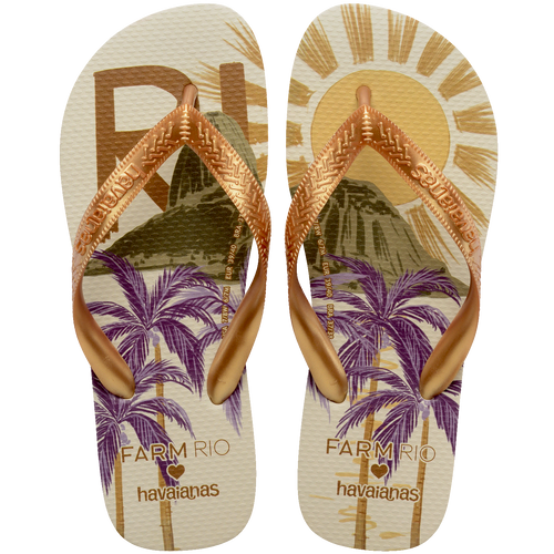 Chinelo Havaianas Farm Rio