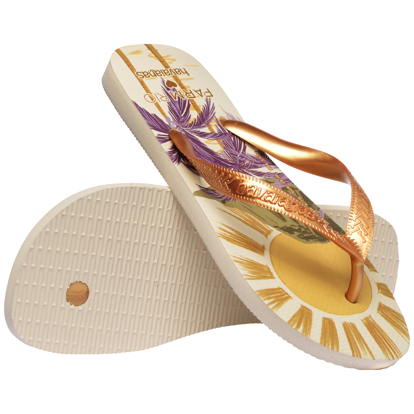 Chinelo Havaianas Farm Rio