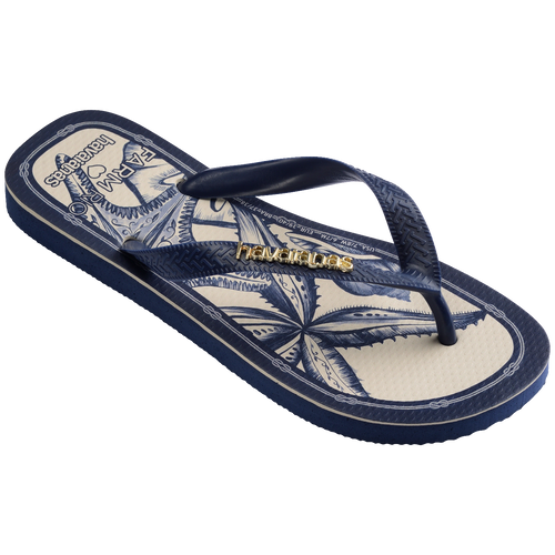 Chinelo Havaianas Farm Mar de Ondas