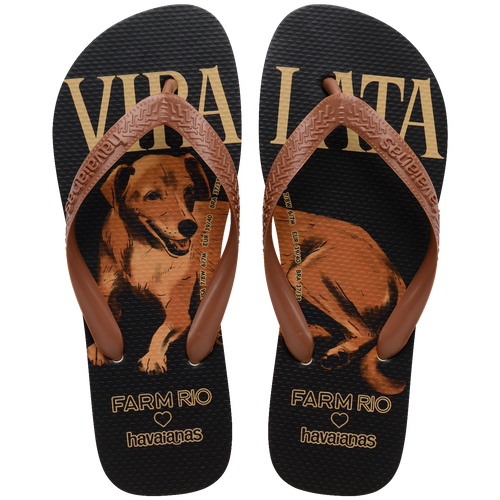 Chinelo Havaianas Farm Vira Lata