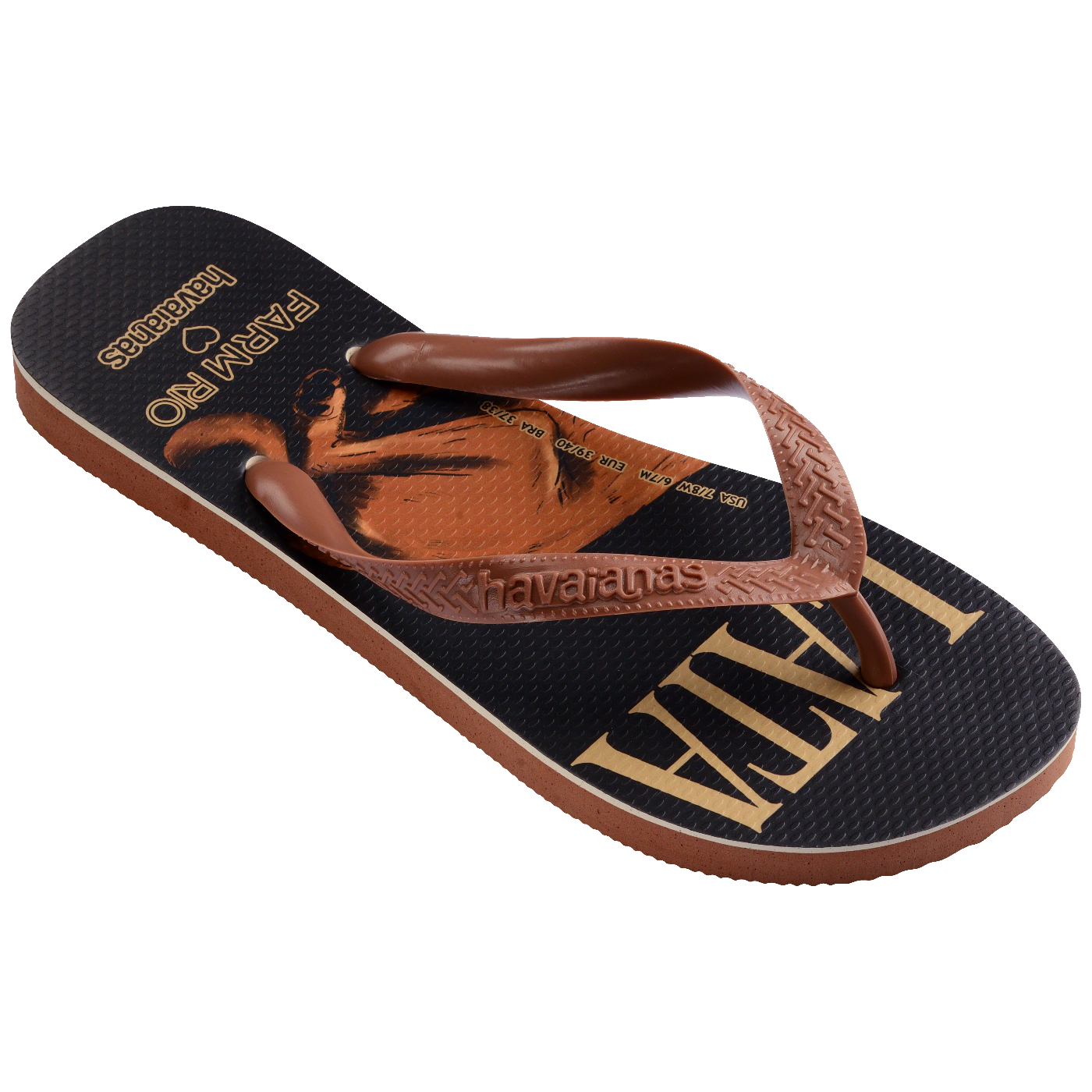 Chinelo Havaianas Farm Vira Lata