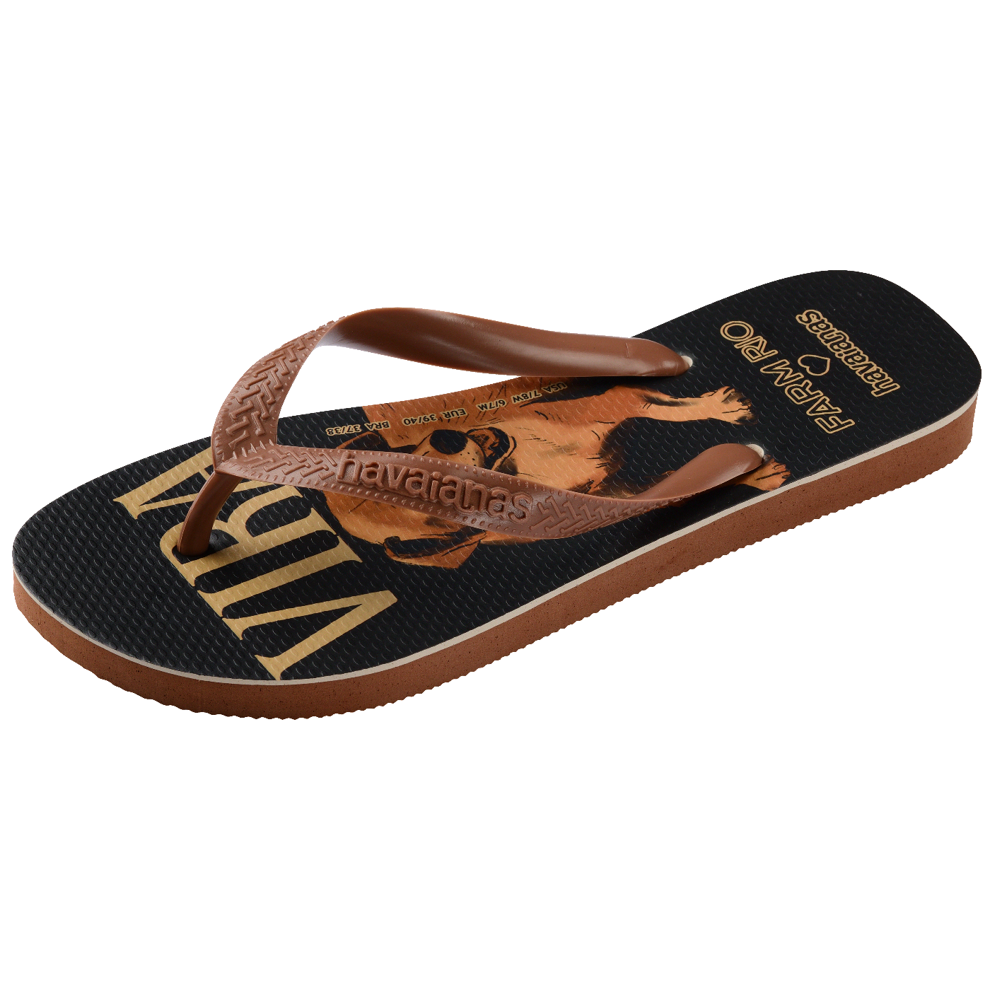 Chinelo Havaianas Farm Vira Lata