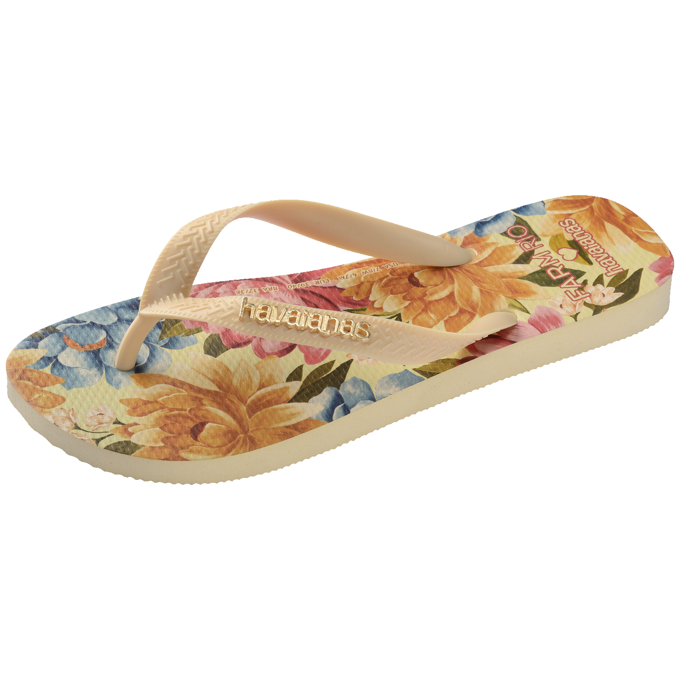 Chinelo Havaianas Farm Floral Beca