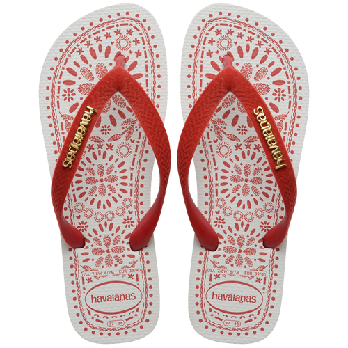 Chinelo Havaianas Top Bordado Flor