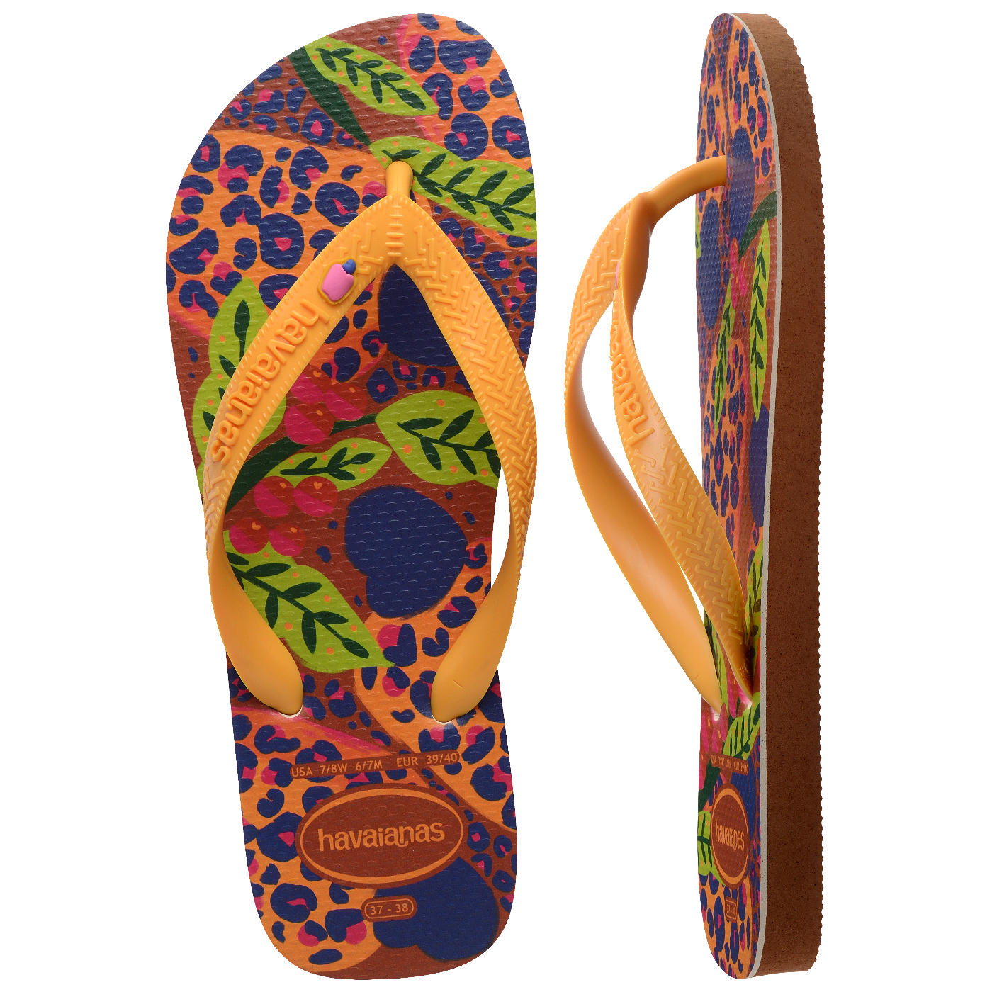 Chinelo Havaianas Top Caju Safari